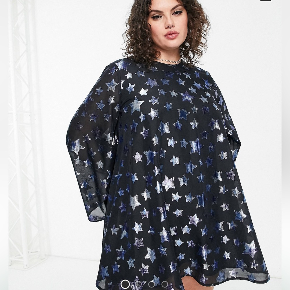 ASOS CURVE Star Dress